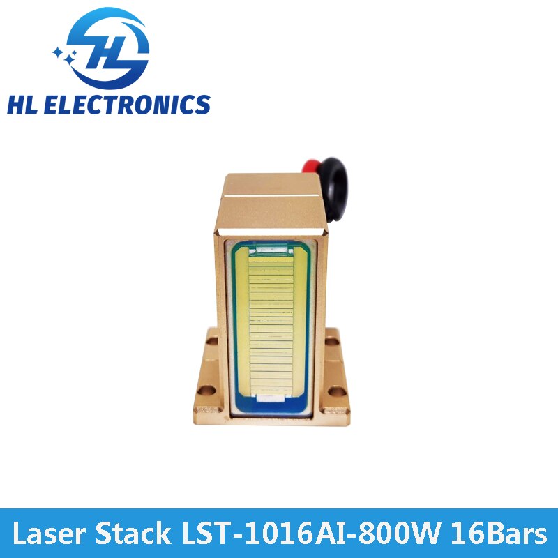 레이저 스택, 808nm 다이오드 레이저용, 800W LST-1016AI, 16 바, 800W